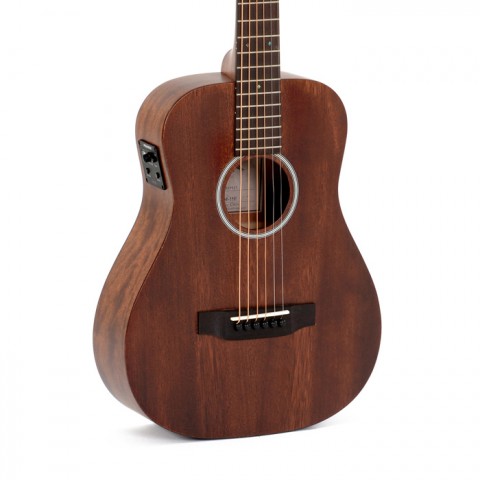 Sigma TM-15E Travel Size Semi Acoustic - Mahogany (Includes Bag) Sigma TM-15E Travel Size Semi Acoustic - Mahogany (Includes Bag)